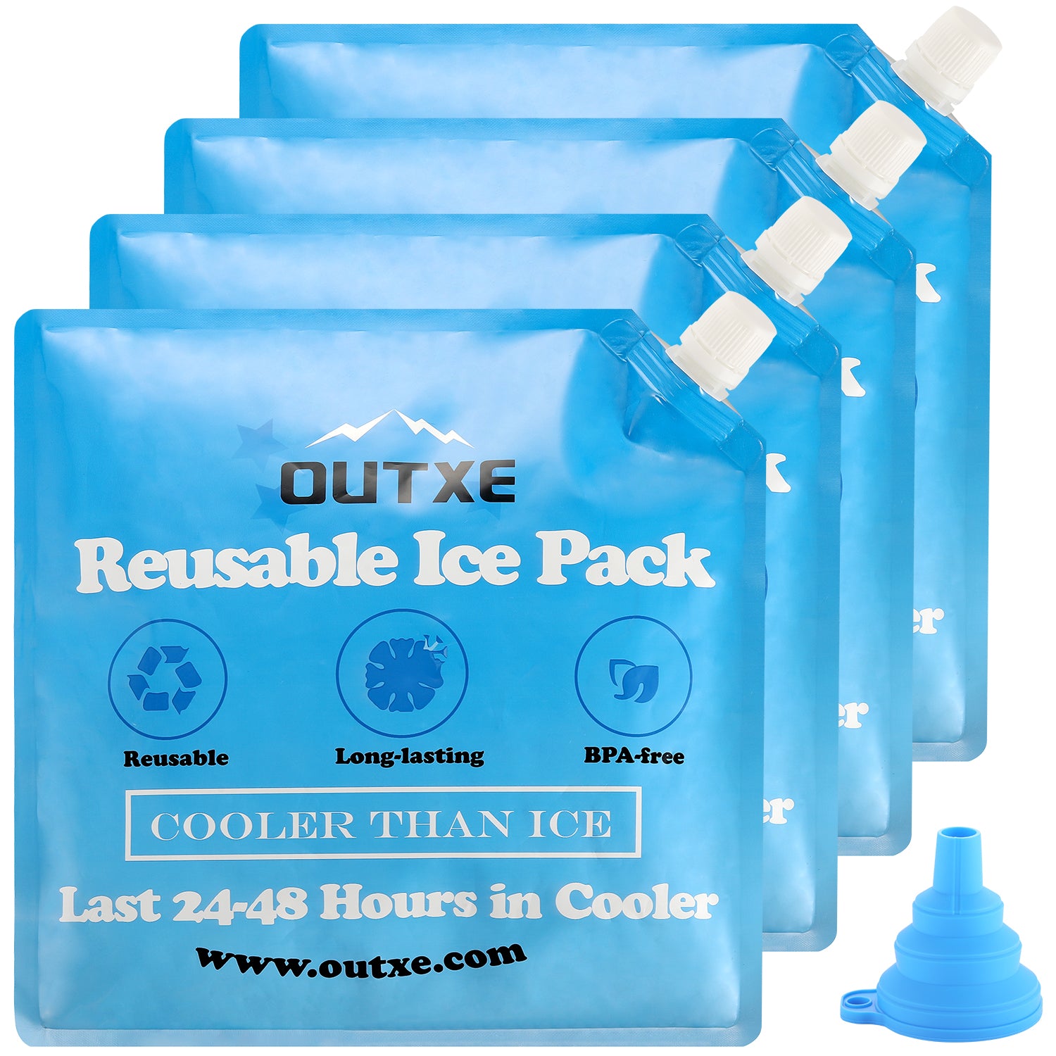 Reusable Ice Cubes Cool Cold Drinks Cooler Party Plastic Freezer Blocks