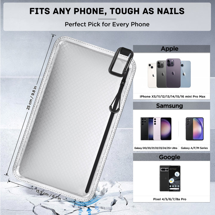 OUTXE Thermal Phone Case for Any Phone- Enhances Battery Life 4X in Ex