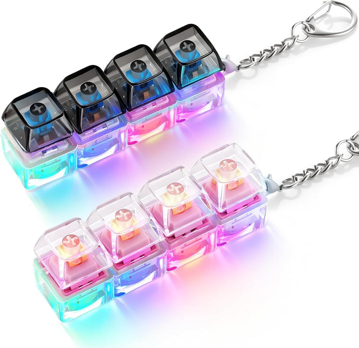 Keyboard Fidget Toy, Fidget Toys With LED Light, Funny Stress Relief Keyboard Fidget Toy, Fidget Toys With LED Light, Funny Stress Relief