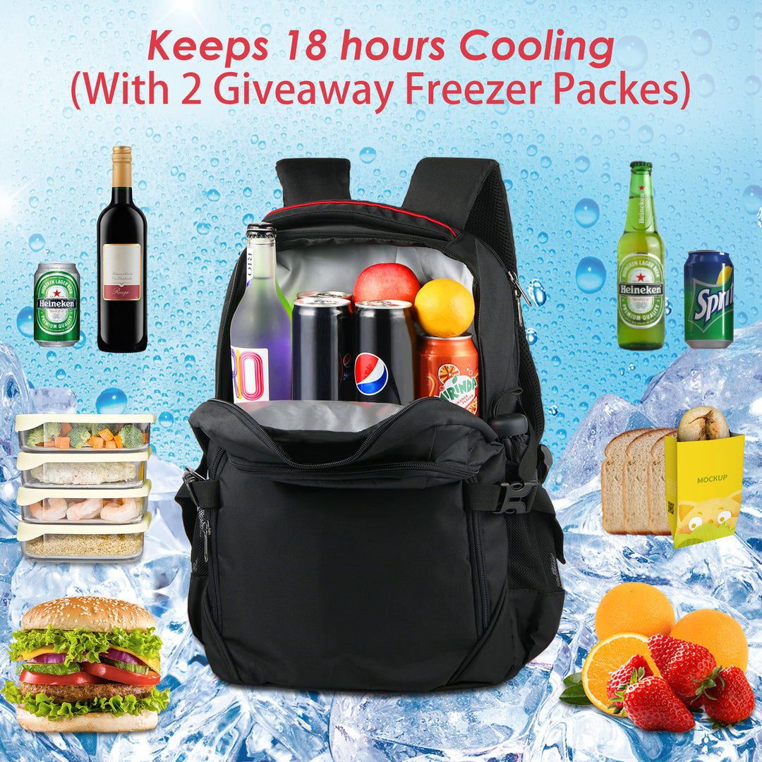 OUTXE Cooler Backpack 22L for Work and School