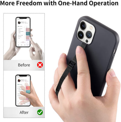OUTXE Secure Leather Phone Grip Hold for iPhone 4-Pack