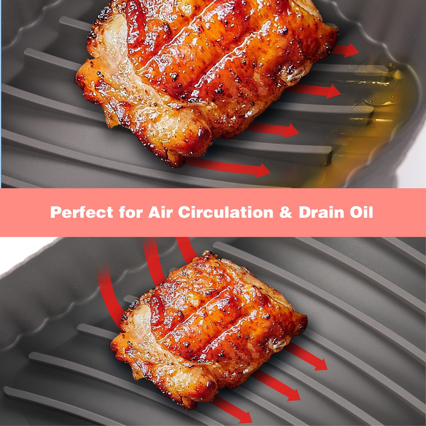 Silicone Frigidaire Air Fryer Liners For Ninja Dual, Reusable Accessories  Set Of 2 For COSORI AF300UK AF400UK & Tower T17088 From Ancheer, $4.77