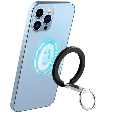 OUTXE Magnetic Adjustable Finger Ring Stand for Wireless Charging